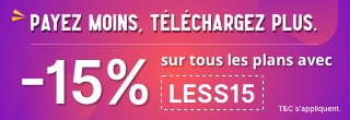 -15% sur tous les plans avec LESS15